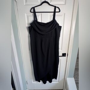 Torrid Black Strapless Dress